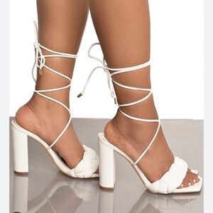 Mable Heel White